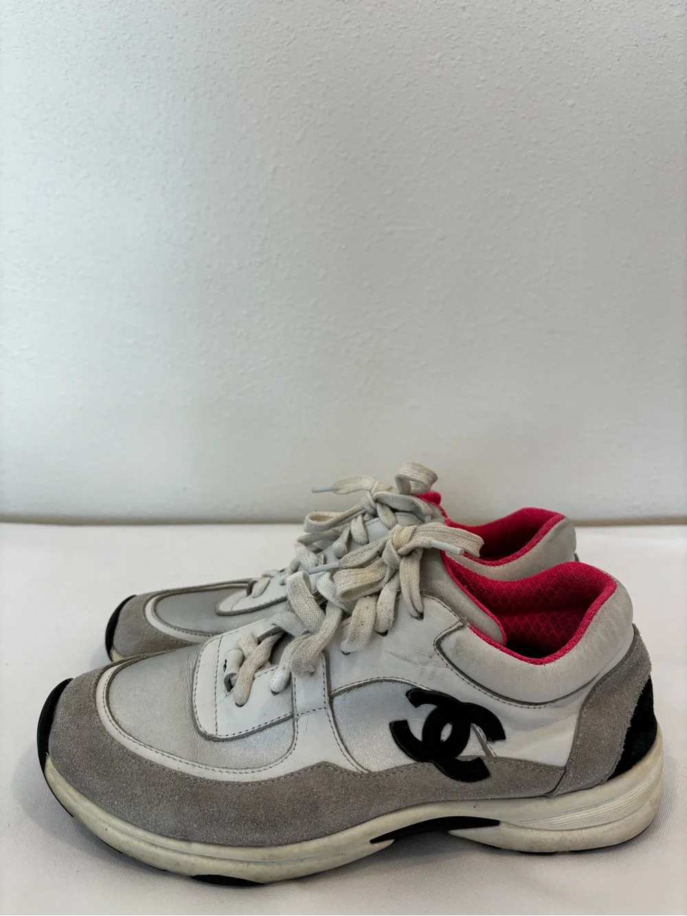CHANEL Leather Sneakers Made in Italy